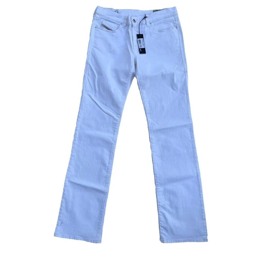 Diesel White Denim Women’s Bootzee Bootcut Regular Jeans W31 L32 R85W1